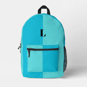 Minimalistische Pastelblauwe Rugzak met Naam