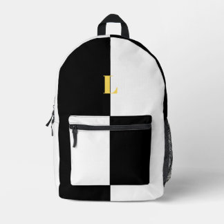 Minimalistische Pastelwitte Rugzak met Eigen Naam