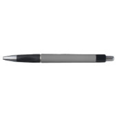 Minimalistische pen in effen kleur - Grijs (Voorkant)