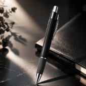 Minimalistische pen in effen kleur - Zwart