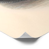 Minimalistische penkunst – elegante lijntekening poster (Hoek)