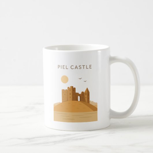 Minimalistische Piel Castle Mok – Historisch gesch (Rechts)