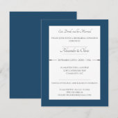 Minimalistische pijlen repetitie diner Marseille b Kaart (Voorkant / Achterkant)