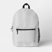 Minimalistische Pinstripe Moderne Rugzak (Voorkant)
