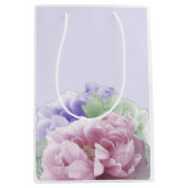 Minimalistische Pioenroos Cadeautas (Voorkant)