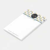 Minimalistische Pixie Florals Post-it® Notes (Schuin)