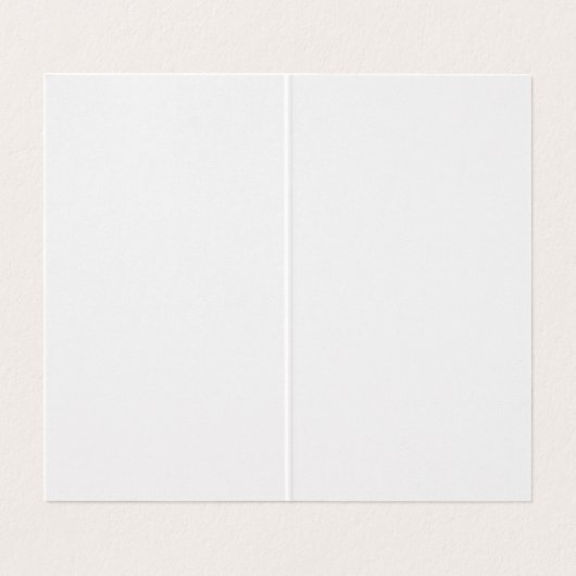 Minimalistische Plain Red White Modern Premium Pea Visitekaartje (Binnenkant ongevouwen)