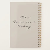Minimalistische planner 2026 | Doelen & Budgetteri (Achterkant)