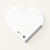 Minimalistische Planner met Continue Lijn Kunst Notitieboek (Achterkant)