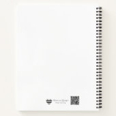 Minimalistische Planner met Continue Lijn Kunst Notitieboek (Achterkant)