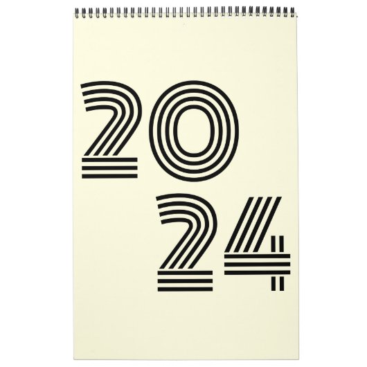 Minimalistische Planners Kalender (Hoes)