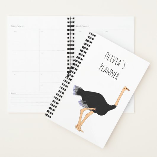 Minimalistische planoloog Ostrich Planner (Display)