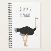 Minimalistische planoloog Ostrich Planner (Voorkant)
