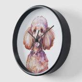 Minimalistische poedelhond geïnspireerd (Hoek)