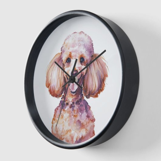 Minimalistische poedelhond geïnspireerd (Hoek)