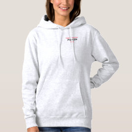 Minimalistische Poker Club League toernooi naam Hoodie