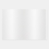 Minimalistische Polka Dots Stripes Kerst Grijs Chi Inpakpapier Vel (Voorkant 2)