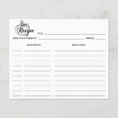 Minimalistische pompoen, eenvoudige Kaart in de ke (Voorkant)