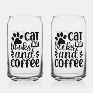 Minimalistische Pootafdruk & Boek Grafische Quote Blikvorm Glas