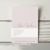 Minimalistische Poppy Triple Studs Sieraden Displa Visitekaartje