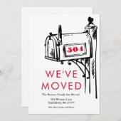 Minimalistische postbus Nieuw startpunt dat we heb Kaart (Voorkant / Achterkant)