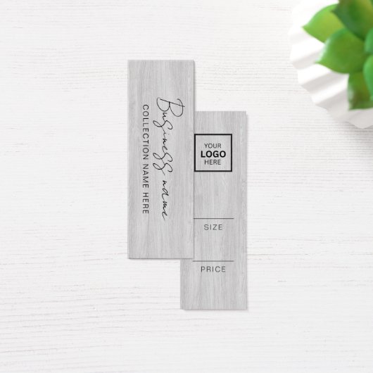 Minimalistische prijs Hang Label Kaart (Bureau)