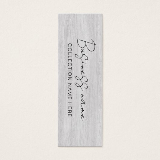 Minimalistische prijs Hang Label Kaart (Voorkant)