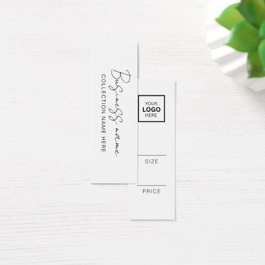 Minimalistische prijs Hang Label Kaart (Bureau)