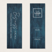 Minimalistische prijs Hang Label Kaart (Voorkant /achterkant)