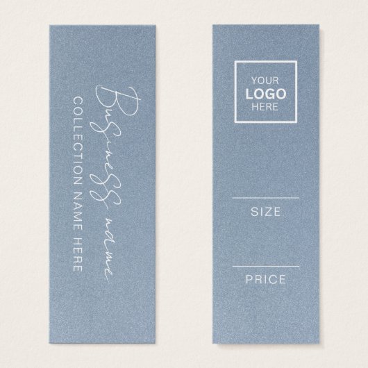 Minimalistische prijs Hang Label Kaart (Voorkant /achterkant)