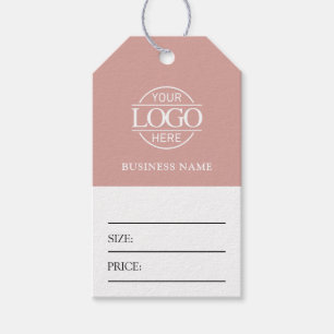 Minimalistische Prijskaartjes voor Bedrijfslogo Kl Cadeaulabel