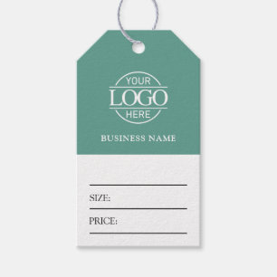 Minimalistische Prijskaartjes voor Zakelijke Logo Cadeaulabel