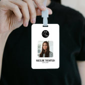 Minimalistische Professional Logo Company ID-badge Badge