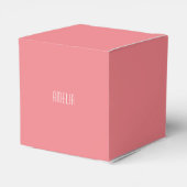 Minimalistische professionele duidelijke eenvoudig bedankdoosjes (Achterkant)