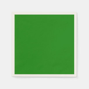 Minimalistische professionele effen India-groene k Servet