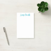 Minimalistische professionele handgeschreven gewon post-it® notes (Kantoor)