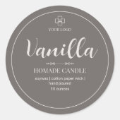 Minimalistische professionele labels (Voorkant)