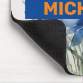 Minimalistische professionele moderne bos van bloe muismat (Hoek)