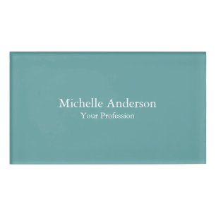 Minimalistische Professionele Moderne Duidelijke C Naambadge