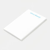 Minimalistische professionele moderne eenvoudige n post-it® notes (Schuin)