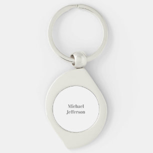 Minimalistische Professionele Moderne Eenvoudige N Sleutelhanger
