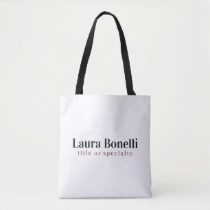 Minimalistische Professionele Moderne Eenvoudige N Tote Bag