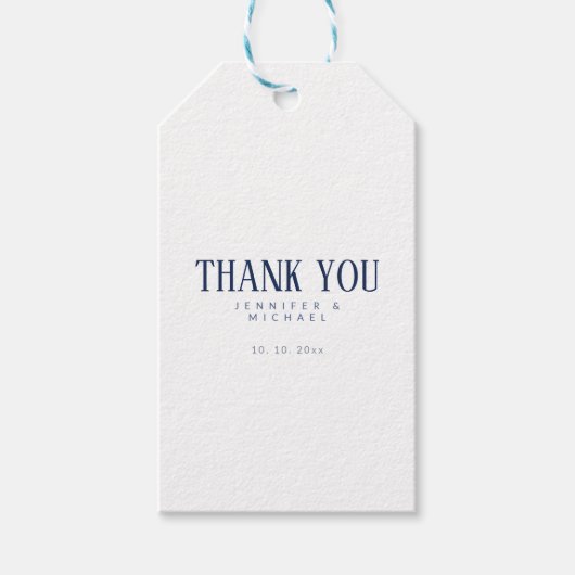 Minimalistische Professionele Moderne Elegant Cadeaulabel (Voorkant)