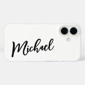 Minimalistische professionele moderne elegante Case-Mate iPhone case (Achterkant (horizontaal))