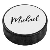 Minimalistische professionele moderne elegante hockey puck (3/4)