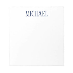 Minimalistische professionele moderne elegante notitieblok