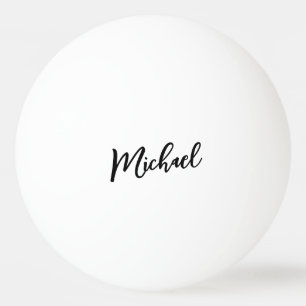 Minimalistische professionele moderne elegante pingpongbal