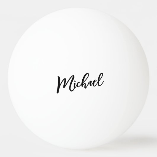 Minimalistische professionele moderne elegante pingpongbal (Voorkant)