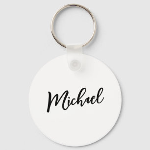 Minimalistische professionele moderne elegante sleutelhanger