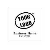 Minimalistische professionele promotionele aangepa rubberstempel (Afrduk)